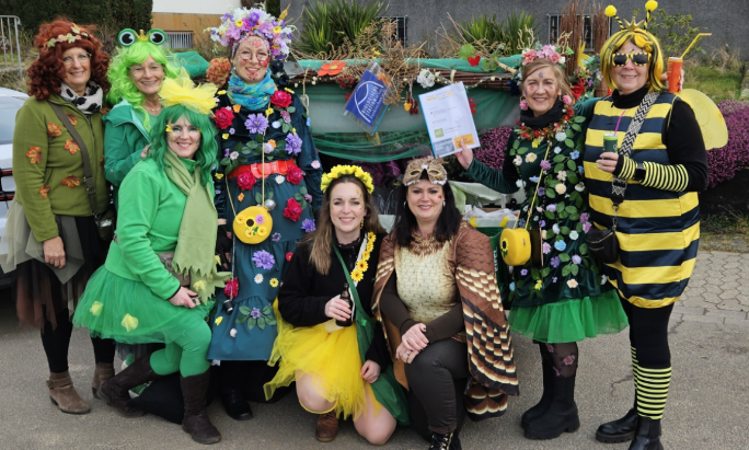 BiCK-Team aus Elsig beim Karnevalszug 2025