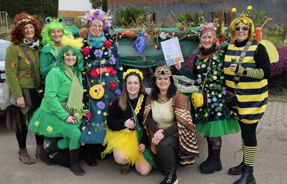 BiCK-Team aus Elsig beim Karnevalszug 2025