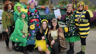 BiCK-Team aus Elsig beim Karnevalszug 2025