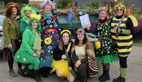BiCK-Team aus Elsig beim Karnevalszug 2025