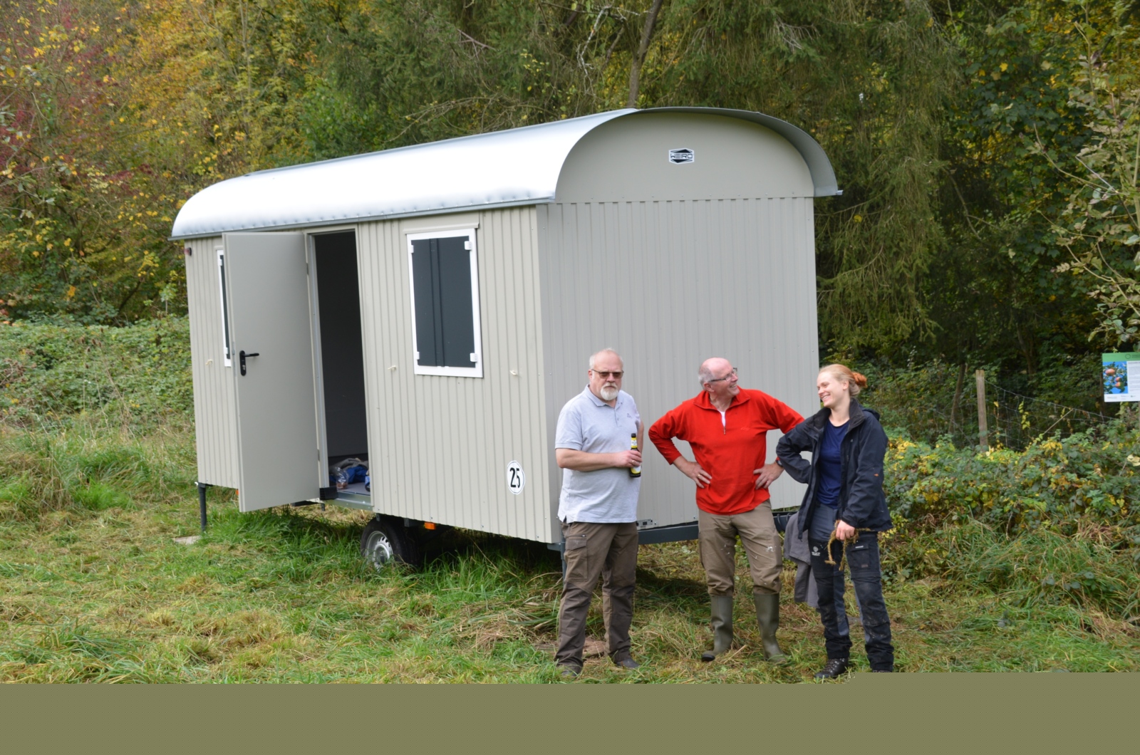 BiCK Projekt St. Marien Wachtberg Bauwagen