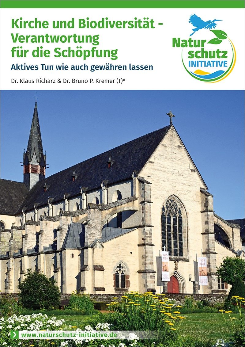 Broschüre Kirche und Biodiversität von Naturschutzinitiative e. V.